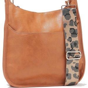 Ahdorned Vegan Leather Messenger Bag